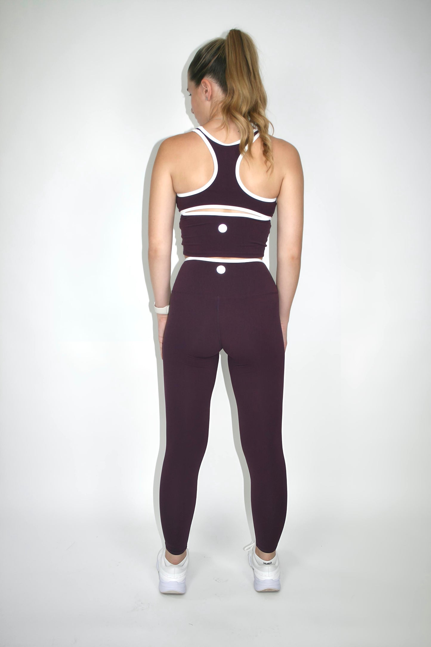 Plum Flowline Leggings