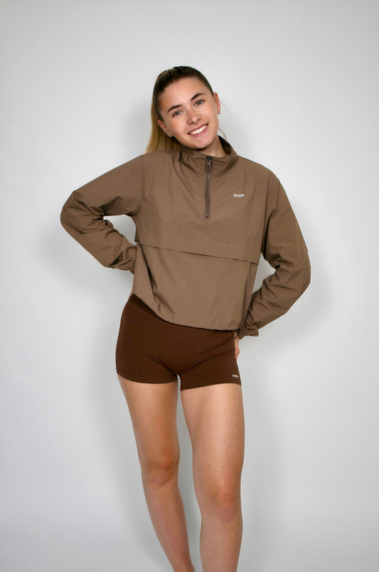 Mocha Onda Lightweight jacket
